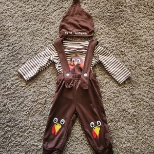 0-3M Thanksgiving Baby Outfit